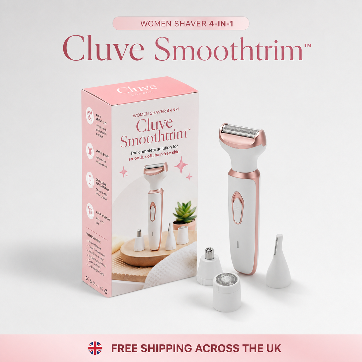Cluve-Epil-Pro-4in-1-Cluve-London, cluve-smoothtrim-4-in-1-women-shaver-uk
