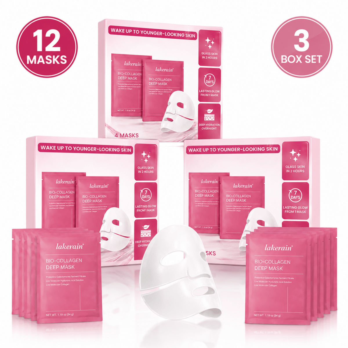 Collagen Glow Up Mask 2.0 - Cluve London