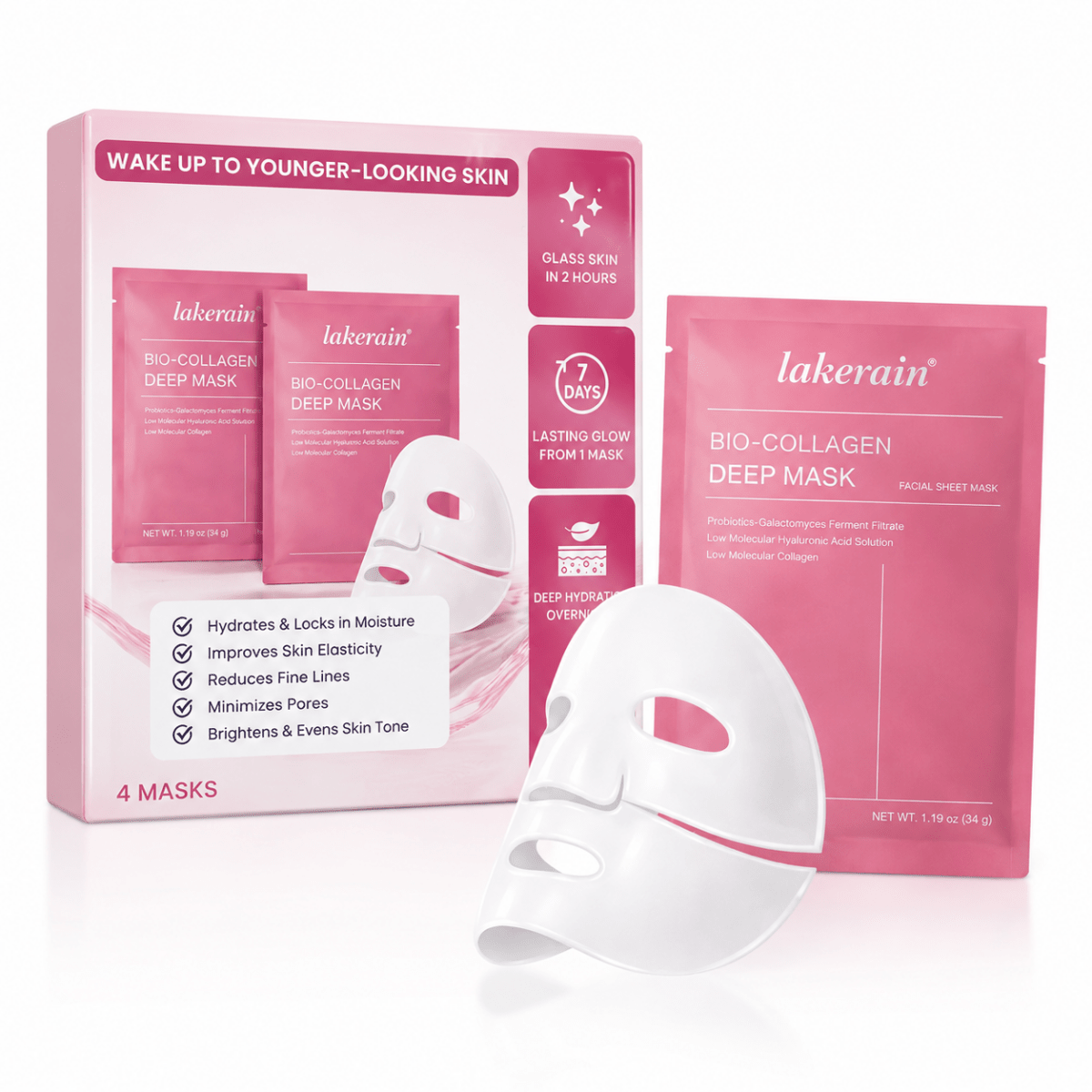 Collagen Glow Up Mask 2.0 - Cluve London