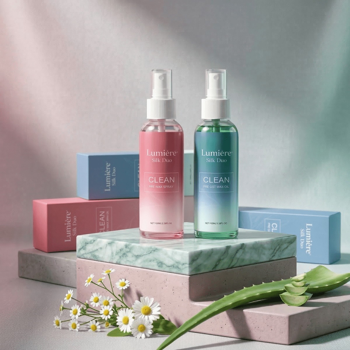 Lumière Silk Duo: Prep & Rescue Kit - by Cluve London - Cluve London